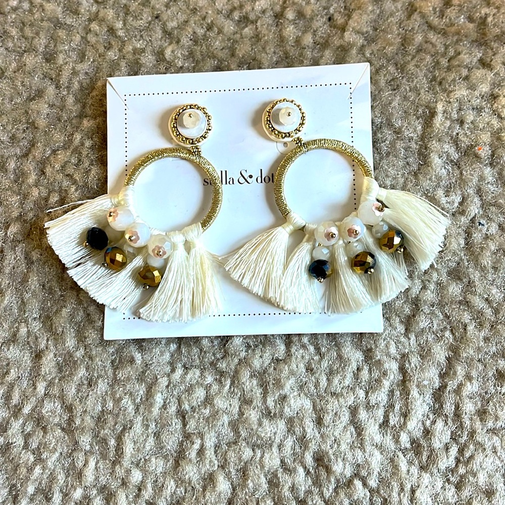 Stella & Dot Nakoma Statement Earrings